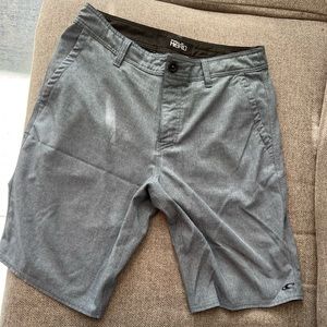 O’Neill Hybrid Shorts, size 31, stone blue color.